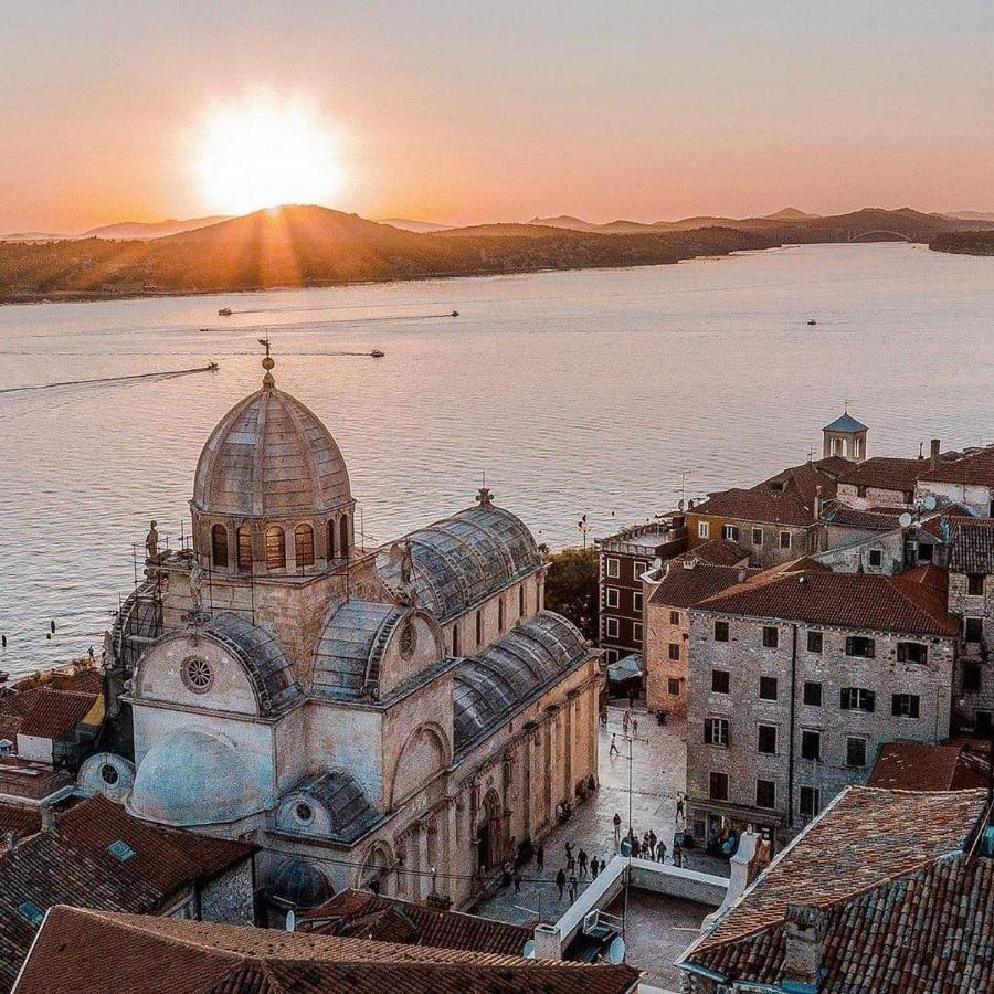 Glorianita Sweethome,Centro, Free Parking,Self Check- In Šibenik Kültér fotó
